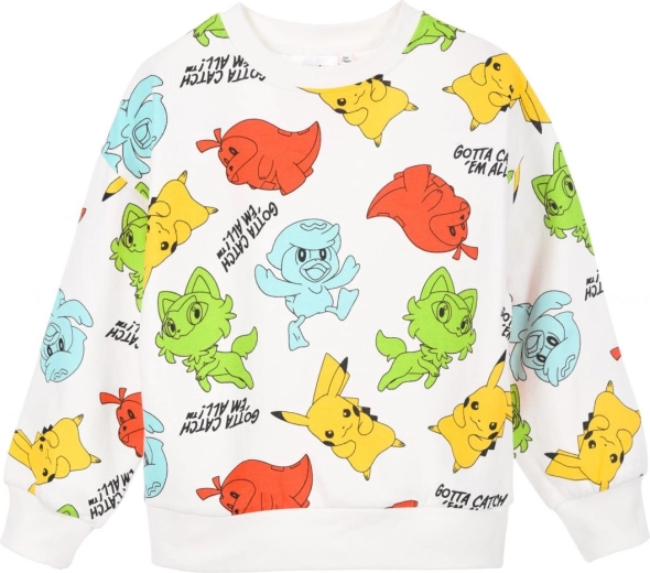 Drengehoodie med Pokémon