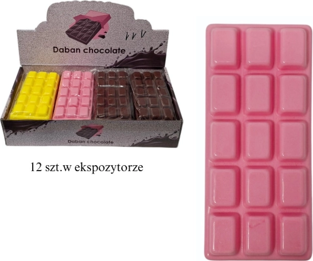 Antistress klemme-gadget (squishy) chokolade