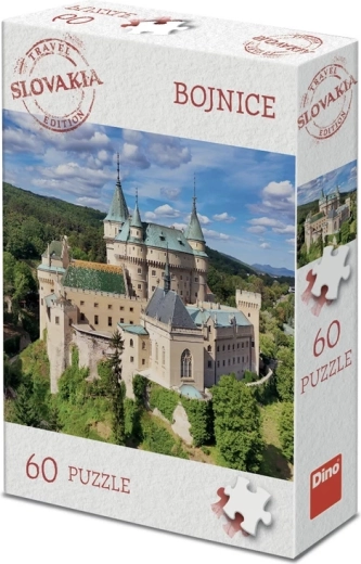 Dino puslespil turistudgave Slovakiet Bojnice 60 brikker
