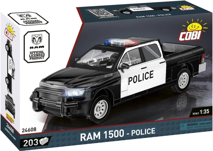 Byggesæt COBI RAM 1500 Police 1:35 (203 dele)