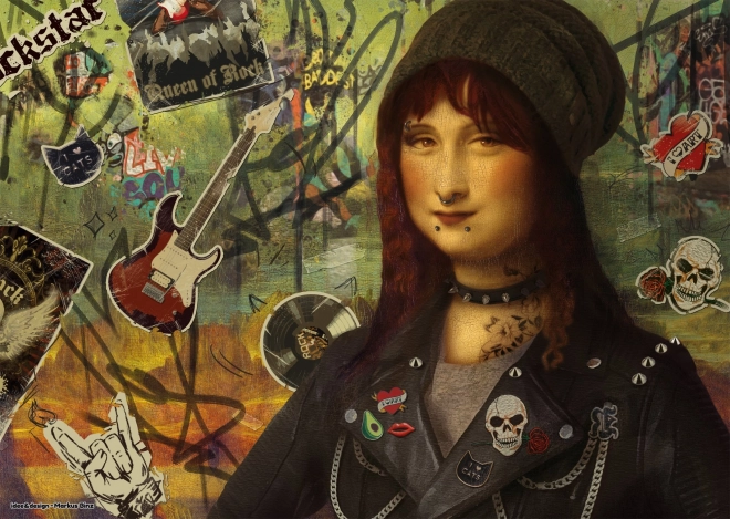 Puslespil SCHMIDT Art&Fun: Mona Lisa 1000 brikker