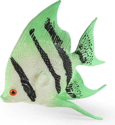Gummi-fisk grøn 10 cm
