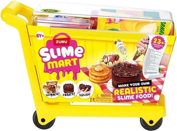 ZURU Slime Mart indkøbsvogn med slim