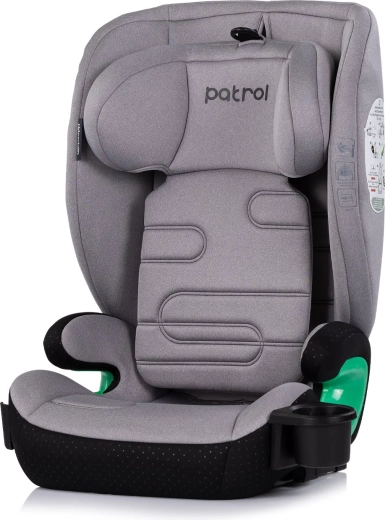 Chipolino autostol Patrol i-Size isofix 100–150 cm Platinum