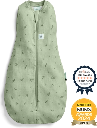 Svøb og sovepose 2-i-1 ERGOPOUCH Cocoon Willow, 6–12 måneder, 8–10 kg, 0,2 TOG