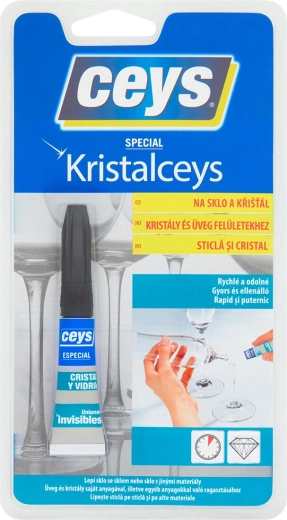 Lim til glas 3 g KRISTALCEYS