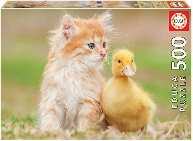 Educa puslespil søde venner 500 brikker