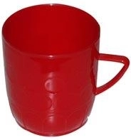 Plastikkrus med prikker 0,3 l – mix af farver