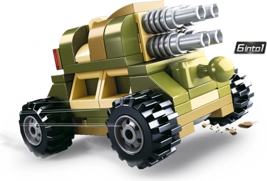 Sluban byggesæt King of Land Force militær robot