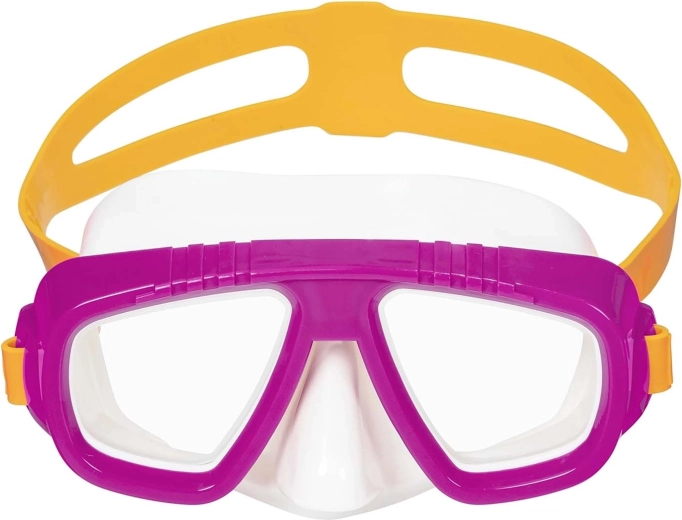 Lyserød dykker-/svømmemaske BESTWAY til børn og voksne