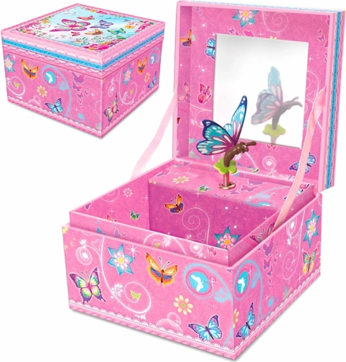 Smykkeskrin med musik (optræk)