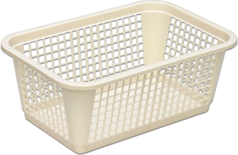 Plastmikrokurv med gitter 25 × 17 × 10 cm – mix af farver