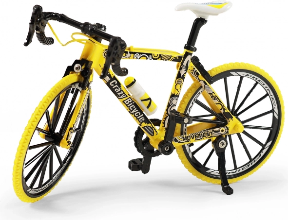 Mini mountainbike gul 20 cm