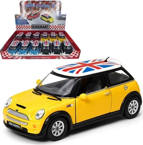 Tilbehør med britisk flagmotiv til MINI Cooper S