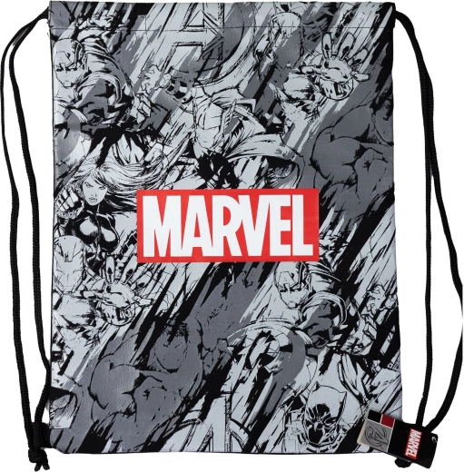 Marvel-mønster - isoleret taske med snørelukning 30 × 40 cm - 1 stk.