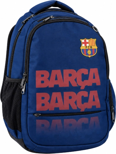 Studierygsæk FC Barcelona Barça mørkeblå 30 l