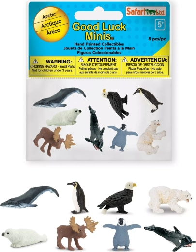 Safari Ltd. Arktis – Good Luck Minis funpack mini dyrefigurer (8 stk.)