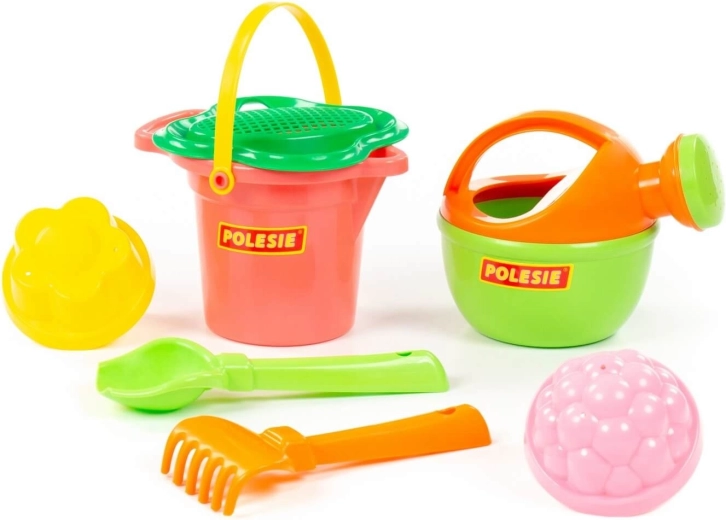 Sandsæt med lille spand og vandkande - 1 stk.