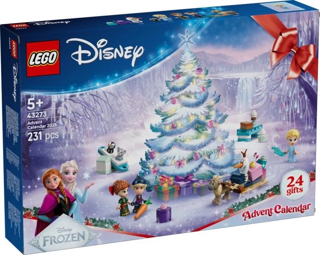Lego disney princess julekalender frozen 2025