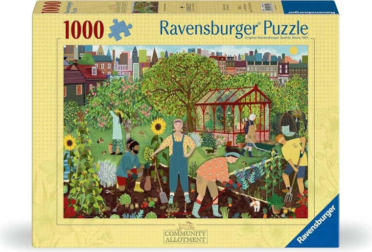 Ravensburger puslespil Arbejde i haven 1000 brikker