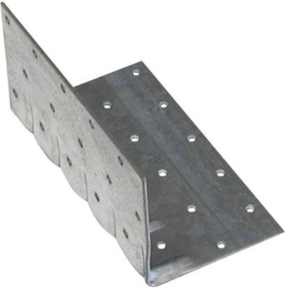 Stål vinkelbeslag til tømrerforbindelser 100 × 60 × 60 mm