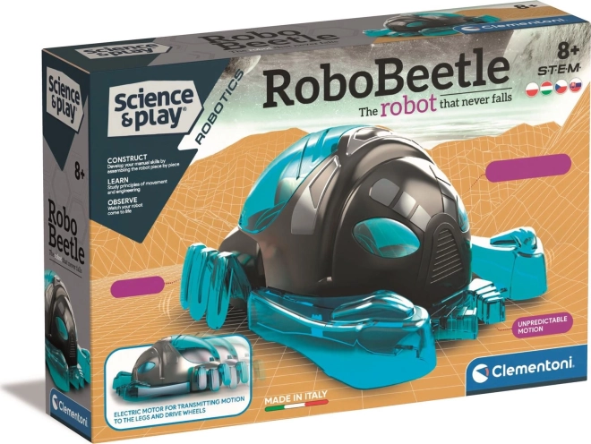 Clementoni Science & Play Robotics RoboBeetle – robotbille med faldsikring