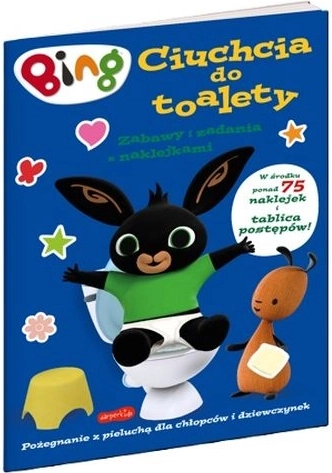 Bing – klistermærkebog: På toilettet (lege og opgaver)