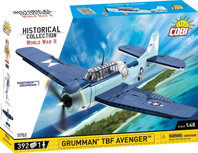 Cobi 2. verdenskrig Grumman TBF Avenger 1:48 (392 dele)