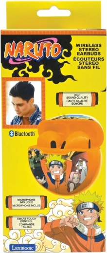 Trådløse Bluetooth in-ear høretelefoner Lexibook Naruto med mikrofon