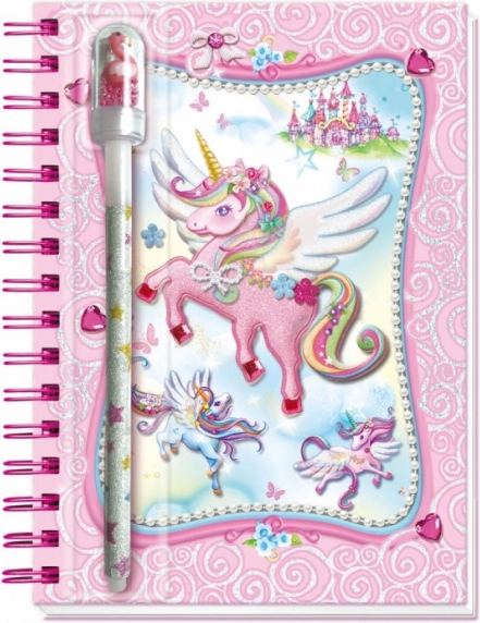Pecoware Spiralnotesbog Kalender Unicorn