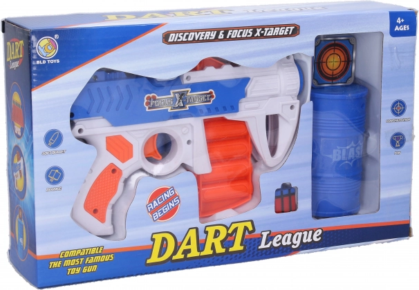 Pistol med skumammunition