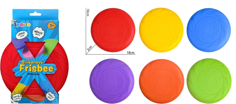 SPORTO silikonefrisbee
