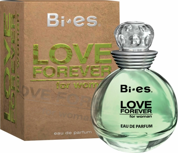 BI-ES Love forever green parfumevand til kvinder 100 ml