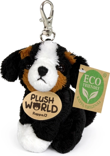 Plynsnøglering med berner sennenhund 9 cm Eco-Friendly Plush World