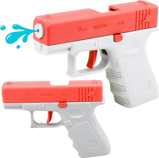Mini vandpistol til børn 13 cm – lyserød