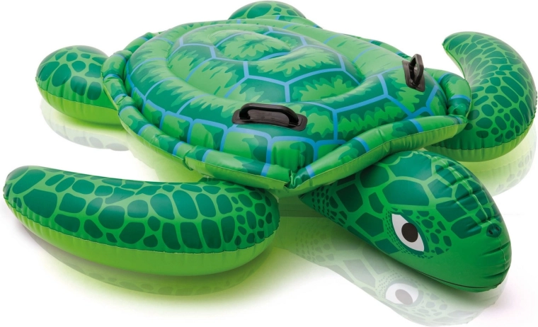 Oppustelig skildpadde til svømning 150 × 127 cm Intex