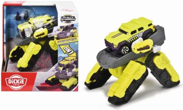 Sammenklappelig Transformer Spider Tank 2 i 1 – tank og robotkøretøj 1:64