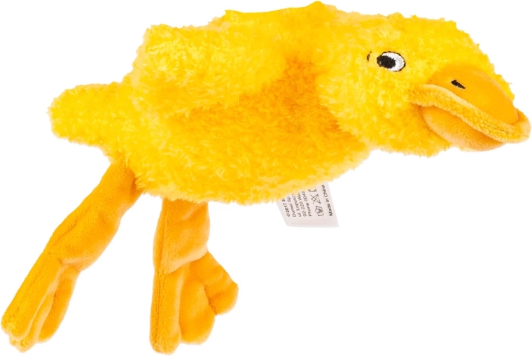 Balibazoo sensorisk plysand i gul 23 cm