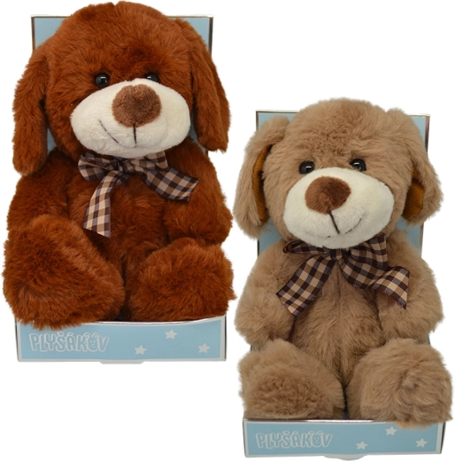 Plys hund 15 cm – forskellige varianter