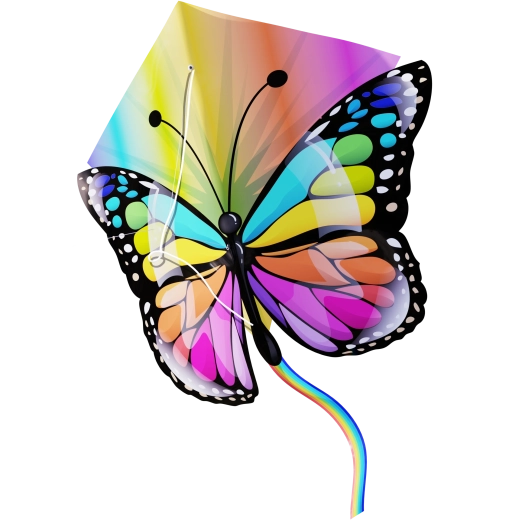 Pop-up drage Sommerfugl 57 × 55 cm