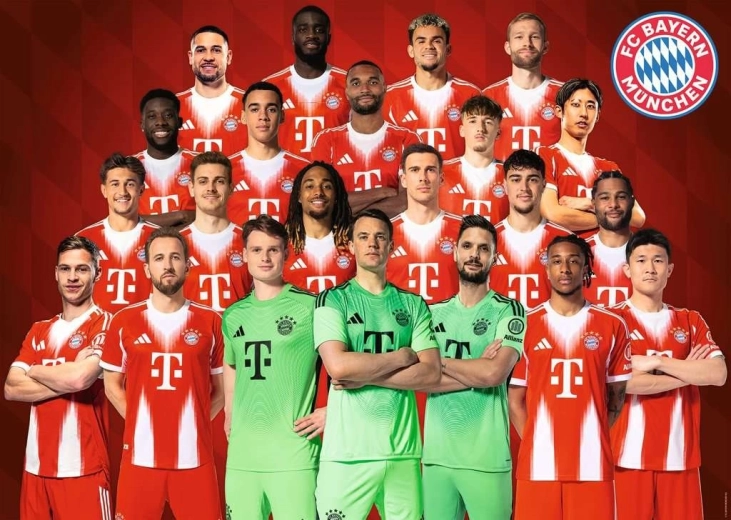 Ravensburger puslespil FC Bayern München 1000 brikker