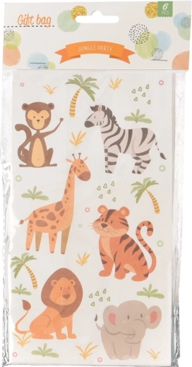 Gavepose Jungle 12 × 8 × 22 cm (6 stk.)