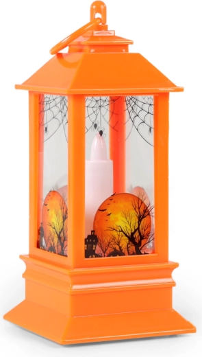 Lysende Halloween-lampe