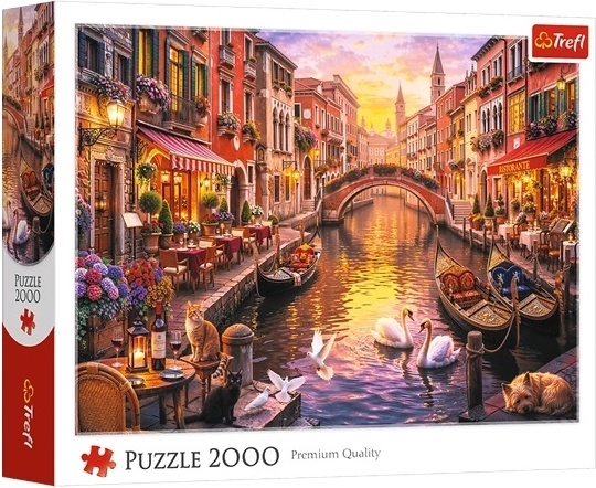 Puslespil Romantiske Venedig 2000 brikker