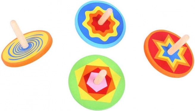 Træfarvet top Bigjigs Legetøj