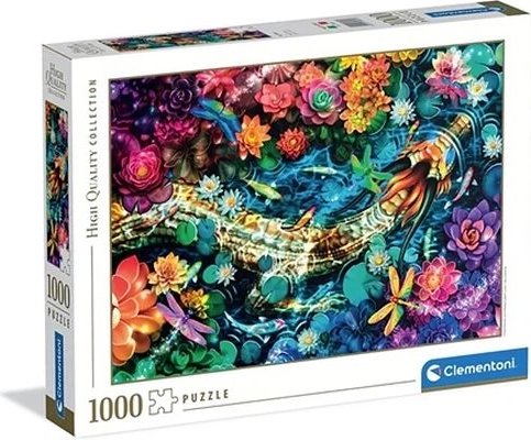 Clementoni puslespil 1000 brikker Koi River – High Quality Collection
