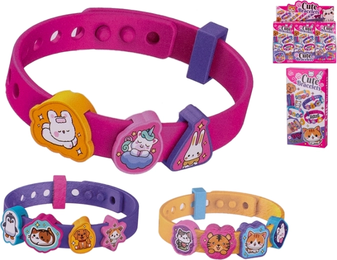 Kreativt sæt til fremstilling af armbånd for børn