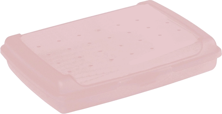 Luca click box mini rosa opbevaringsboks 0,5 l