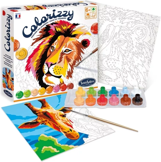 Sentosphere Colorizzy savanne – mal efter tal