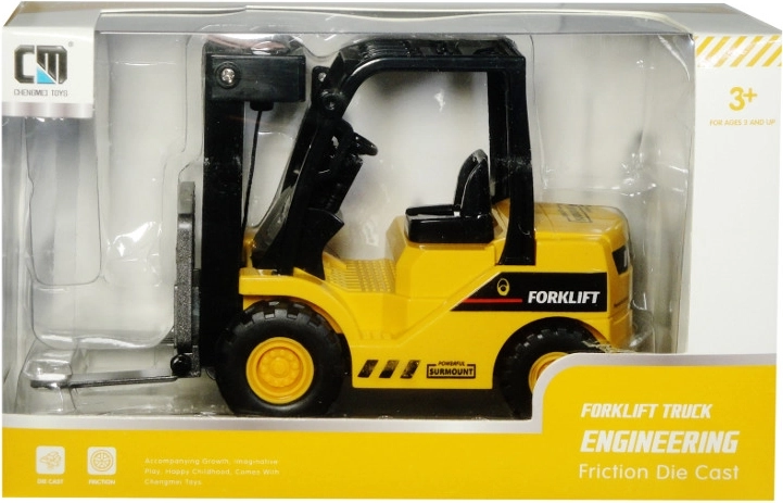 Kørestable gaffeltruck med friktionsdrev